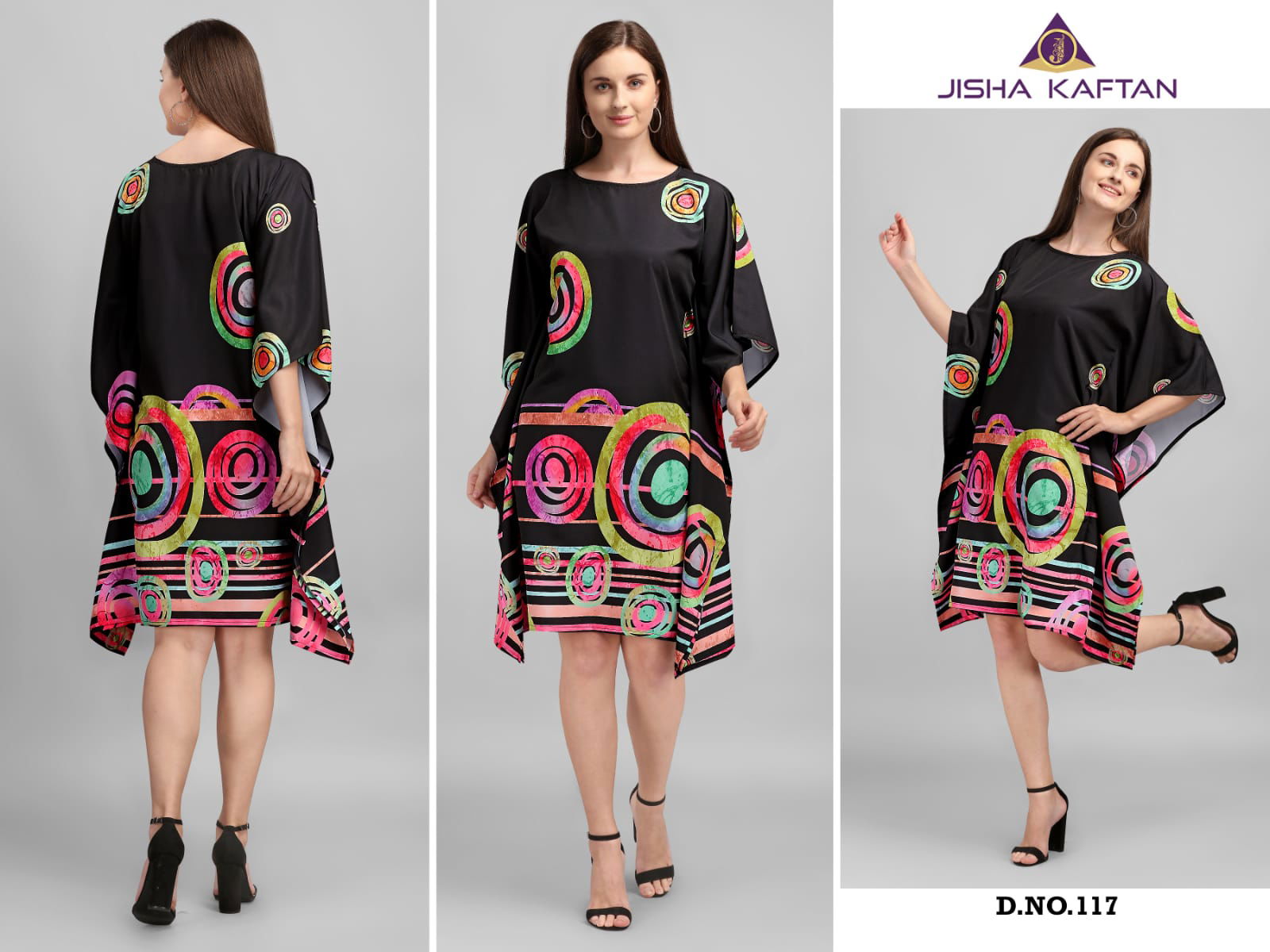 Kaftan Kurti Vol 3 By Jelite Polyester Crepe Digital Printed Kaftan Suppliers In India
